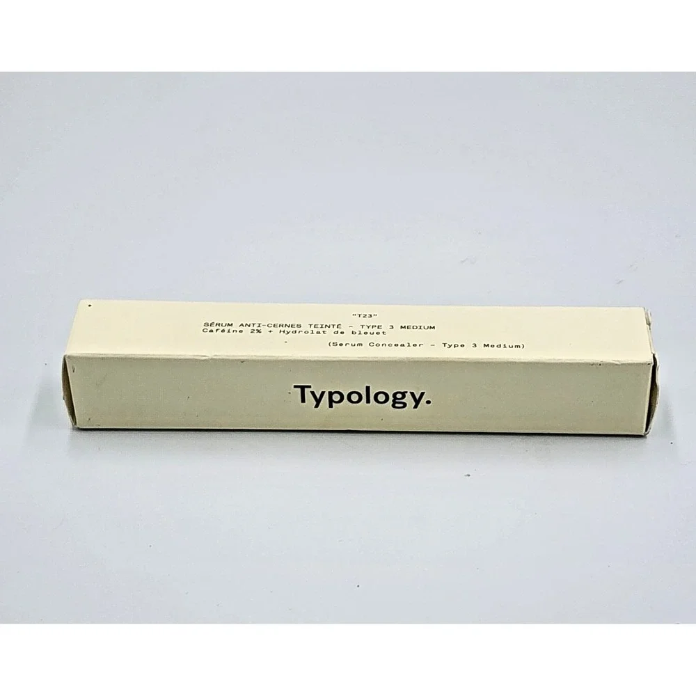 Typology Type 3 Tinted Serum Concealer Lightweight Medium Skin 15 ml/.50 fl oz